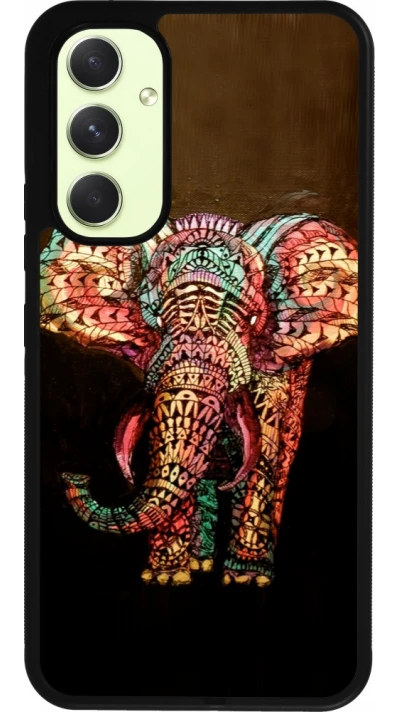 Samsung Galaxy A54 Case Hülle - Silikon schwarz Elephant 02