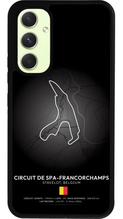 Samsung Galaxy A54 Case Hülle - Silikon schwarz F1 Track 2025 Belgium