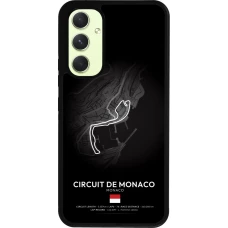 Coque Samsung Galaxy A54 5G - Silicone rigide noir F1 Track 2025 Monaco