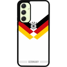 Coque Samsung Galaxy A54 5G - Silicone rigide noir Maillot de football Allemagne 2026 personnalisable