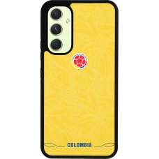 Samsung Galaxy A54 Case Hülle - Silikon schwarz Kolumbien 2026 personalisierbares Fussballtrikot