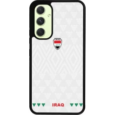 Samsung Galaxy A54 Case Hülle - Silikon schwarz Irak 2026 personalisierbares Fussballtrikot