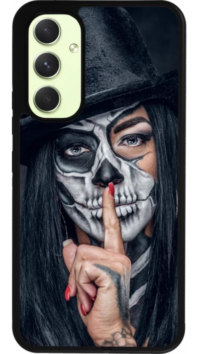 Samsung Galaxy A54 Case Hülle - Silikon schwarz Halloween 18 19