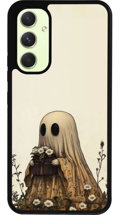 Samsung Galaxy A54 Case Hülle - Silikon schwarz Halloween 2025 Ghost gardener