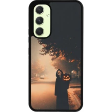 Samsung Galaxy A54 Case Hülle - Silikon schwarz Halloween 2025 Scream
