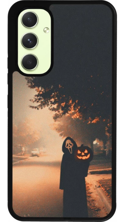Samsung Galaxy A54 Case Hülle - Silikon schwarz Halloween 2025 Scream