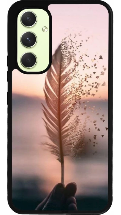 Coque Samsung Galaxy A54 5G - Silicone rigide noir Hello September 11 19
