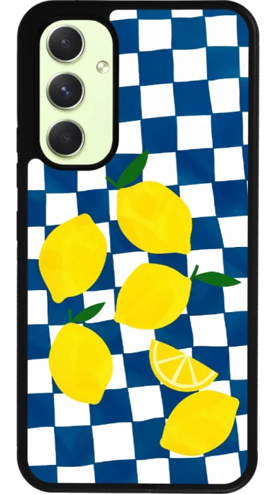 Coque Samsung Galaxy A54 5G - Silicone rigide noir Illustration lemons 2026