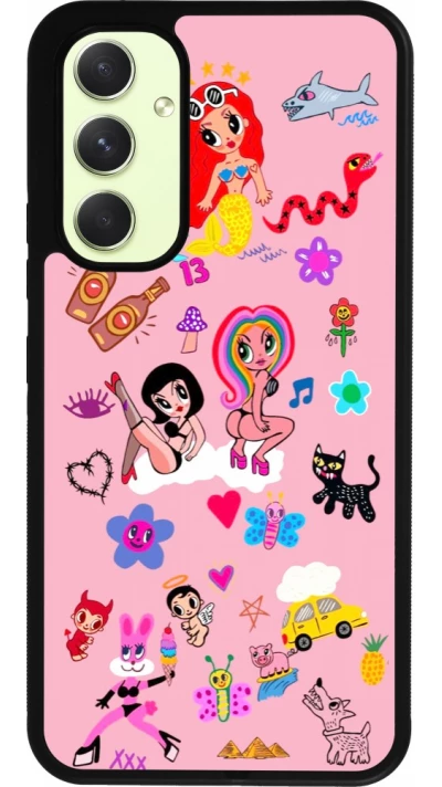 Coque Samsung Galaxy A54 5G - Silicone rigide noir Karol G La Bichota Manana Sera Bonito
