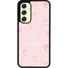 Coque Samsung Galaxy A54 5G - Silicone rigide noir Mom 2023 your are magical