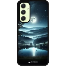 Coque Samsung Galaxy A54 5G - Silicone rigide noir Night Sky View