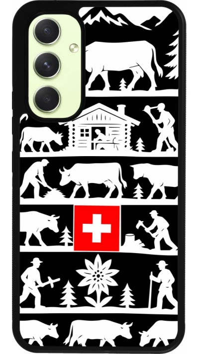 Samsung Galaxy A54 Case Hülle - Silikon schwarz Poya Schweiz 1 schwarz