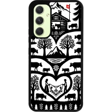 Samsung Galaxy A54 Case Hülle - Silikon schwarz Poya Schweiz 2