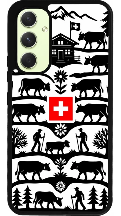 Samsung Galaxy A54 Case Hülle - Silikon schwarz Poya Schweiz 3