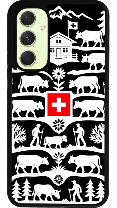 Samsung Galaxy A54 Case Hülle - Silikon schwarz Poya Schweiz 3 schwarz