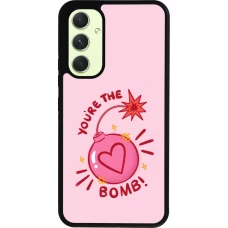 Samsung Galaxy A54 Case Hülle - Silikon schwarz Saint Valentines Day 26 You are the bomb