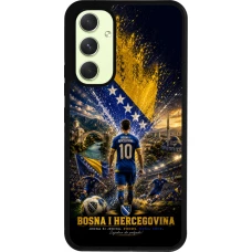 Samsung Galaxy A54 Case Hülle - Silikon schwarz Fussball Bosnien und Herzegowina splash 2026