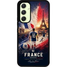 Samsung Galaxy A54 Case Hülle - Silikon schwarz Fussball Frankreich splash 2026