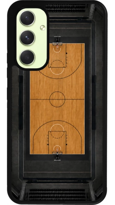 Coque Samsung Galaxy A54 5G - Silicone rigide noir Sports 2026 Basketball