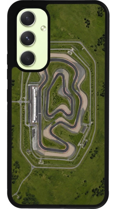 Coque Samsung Galaxy A54 5G - Silicone rigide noir Sports 2026 Circuit