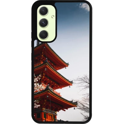 Coque Samsung Galaxy A54 5G - Silicone rigide noir Spring 23 Japan