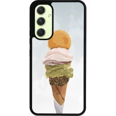 Samsung Galaxy A54 Case Hülle - Silikon schwarz Summer 2025 Cornet