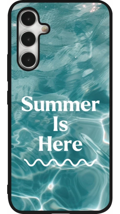 Coque Samsung Galaxy A54 5G - Silicone rigide noir Summer 2025 Summer is here