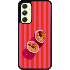 Samsung Galaxy A54 Case Hülle - Silikon schwarz Passion fruit Summer 2026