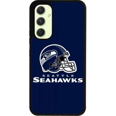 Coque Samsung Galaxy A54 5G - Silicone rigide noir Super Bowl 26 Seattle 3