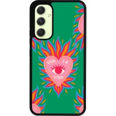 Samsung Galaxy A54 Case Hülle - Silikon schwarz Viva la vida 2026