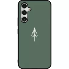 Samsung Galaxy A54 Case Hülle - Silikon schwarz Christmas 22 minimalist tree
