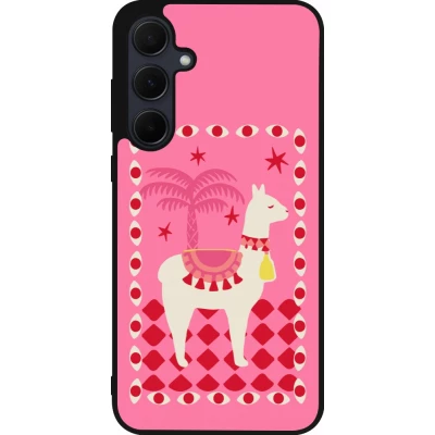 Samsung Galaxy A55 5G Case Hülle - Silikon schwarz Alpaca 2026