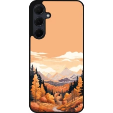Coque Samsung Galaxy A55 5G - Silicone rigide noir Autumn 25 Mountains