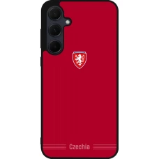 Samsung Galaxy A55 5G Case Hülle - Silikon schwarz Tschechische Republik 2026 personalisierbares Fussballtrikot