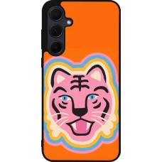 Samsung Galaxy A55 5G Case Hülle - Silikon schwarz Lion colors 2026