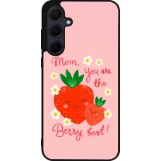Samsung Galaxy A55 5G Case Hülle - Silikon schwarz Mom 2026 Berry best