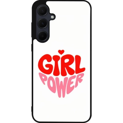 Coque Samsung Galaxy A55 5G - Silicone rigide noir Womens day 2026 6