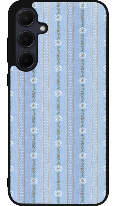 Coque Samsung Galaxy A56 - Silicone rigide noir Edelweiss