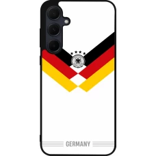 Samsung Galaxy A56 Case Hülle - Silikon schwarz Deutschland 2026 personalisierbares Fussballtrikot