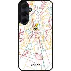 Samsung Galaxy A56 Case Hülle - Silikon schwarz Ghana 2026 personalisierbares Fussballtrikot