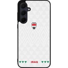 Samsung Galaxy A56 Case Hülle - Silikon schwarz Irak 2026 personalisierbares Fussballtrikot
