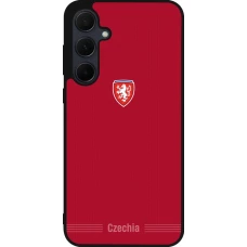 Samsung Galaxy A56 Case Hülle - Silikon schwarz Tschechische Republik 2026 personalisierbares Fussballtrikot
