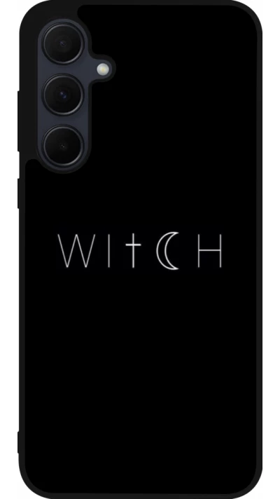 Samsung Galaxy A56 Case Hülle - Silikon schwarz Halloween 22 witch word