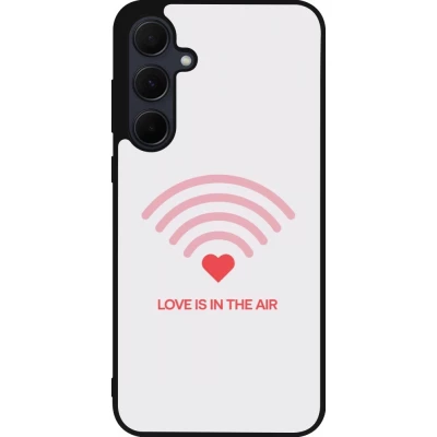 Coque Samsung Galaxy A56 - Silicone rigide noir Saint Valentines Day 26 Love is in the air