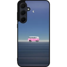 Samsung Galaxy A56 Case Hülle - Silikon schwarz Spring 23 pink bus