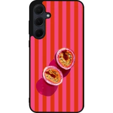 Samsung Galaxy A56 Case Hülle - Silikon schwarz Passion fruit Summer 2026