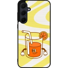 Samsung Galaxy A56 Case Hülle - Silikon schwarz Summer drink 2026