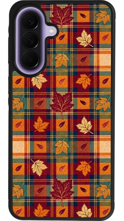 Coque Samsung Galaxy A57 5G - Silicone rigide noir Autumn 26 Autumn pattern