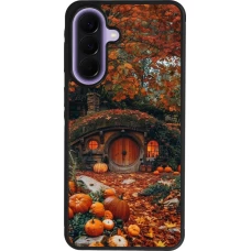 Coque Samsung Galaxy A57 5G - Silicone rigide noir Autumn 26 Hobbit house