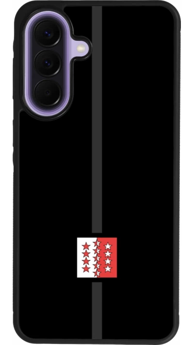 Samsung Galaxy A57 5G Case Hülle - Silikon schwarz Kanton VS schwarz